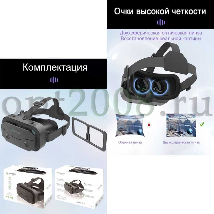 Очки Виртуальной Реальности VR Shinecon SC-G13 Оптом