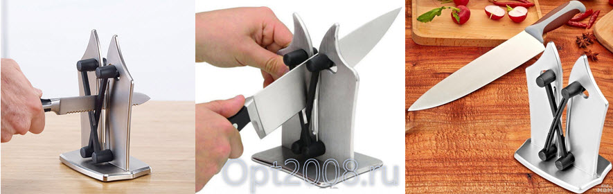 Точилка  для Кухонных Ножей Bavarian Edge Knife Sharpener Оптом