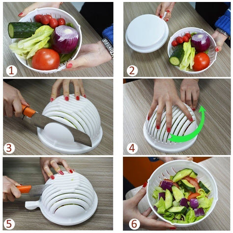 Овощерезка Salad Cutter Bowl Оптом