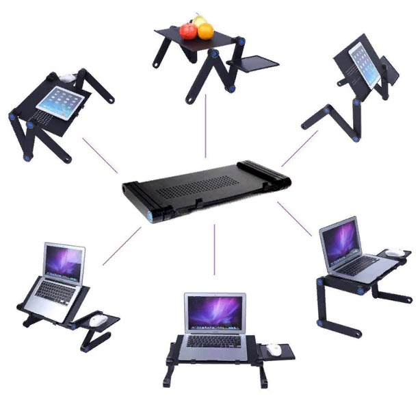Столик-трансформер для Ноутбука Multifunctional Laptop Table Т9 Оптом