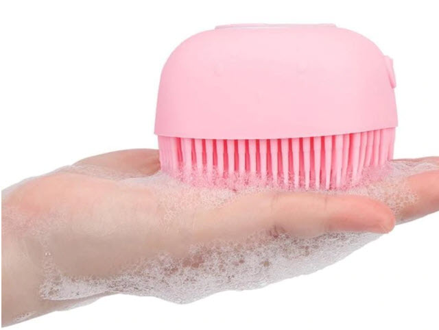 Силиконовая Массажная Щетка для ванны Silicone Massage Bath Brush Оптом