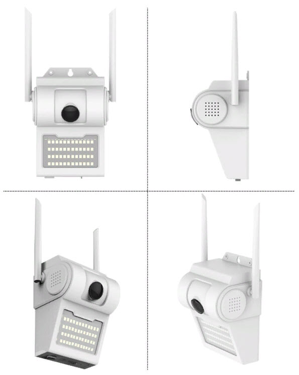 Ip-камера со Светильником Wall Lamp Smart Camera Оптом