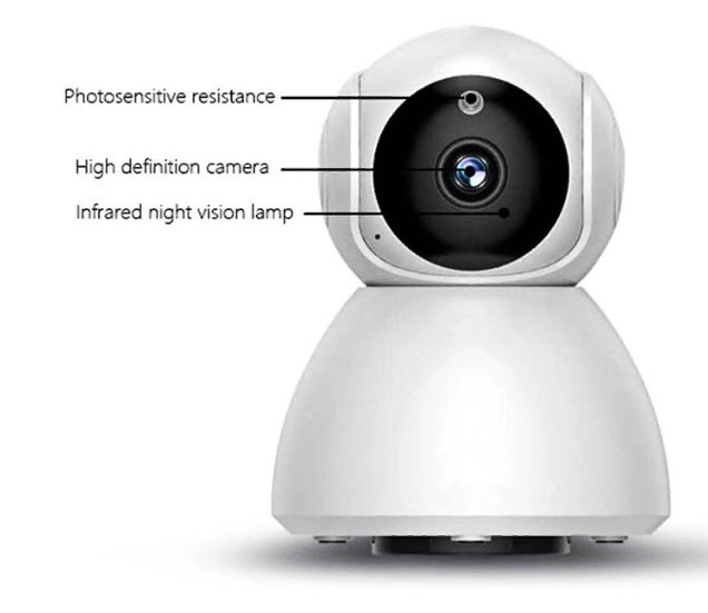 Поворотная IP Камера V380 WiFi Оптом