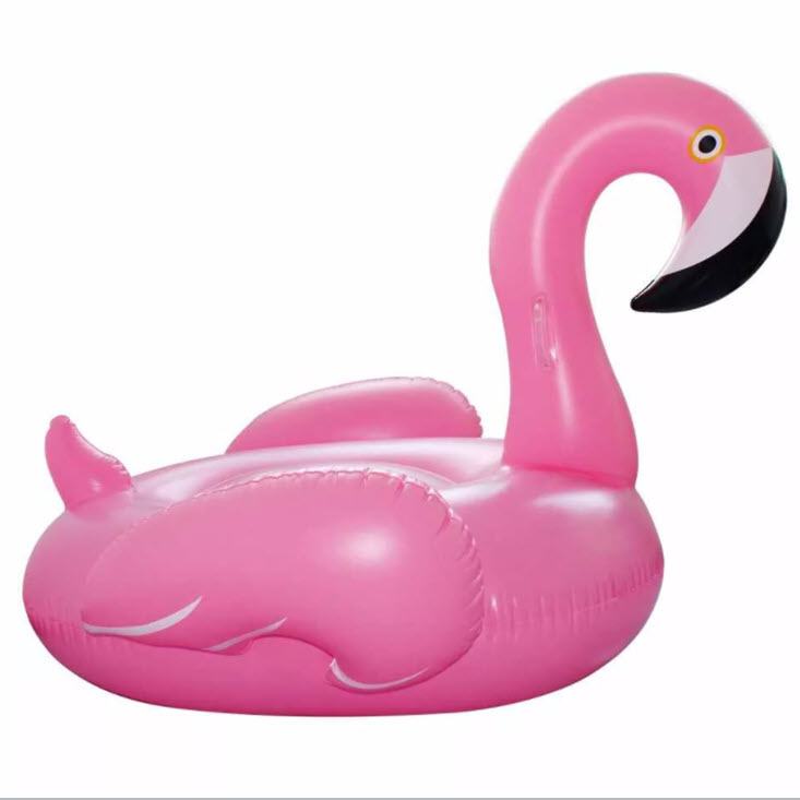 Надувной Круг Розовый Фламинго 150 см Оптом
