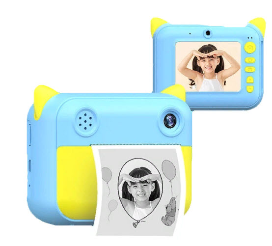 Детская Камера с Моментальной Печатью Childrens Print Camera Оптом