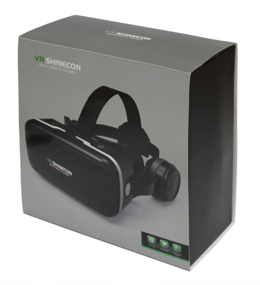 Очки Виртуальной Реальности с Наушниками VR Shinecon 6.0 Оптом