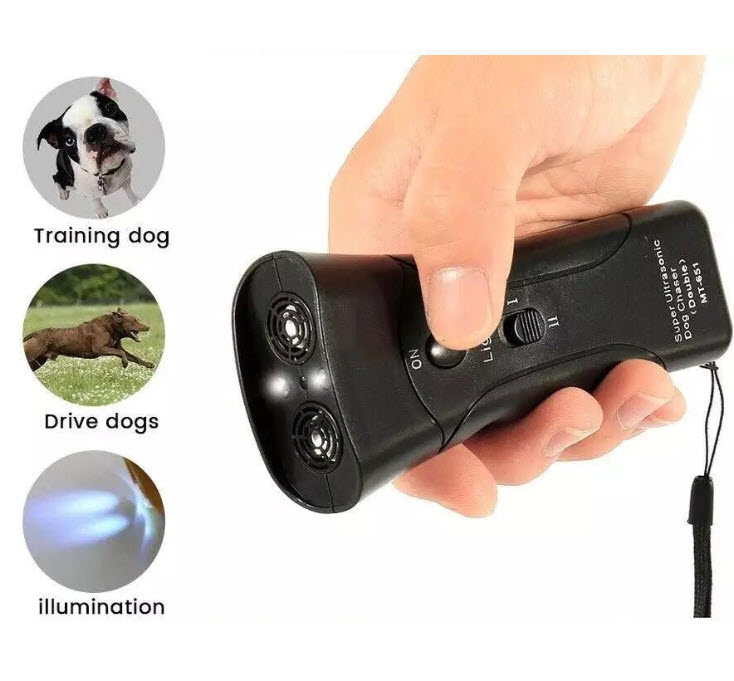 Ультразвуковой Отпугиватель Собак Super Ultrasonic Dog Chaser Оптом