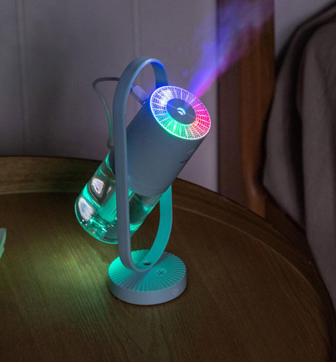 Увлажнитель Воздуха с LED Подсветкой Humidifier Magic Shadow Оптом