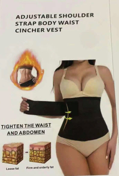 Утягивающий Пояс для Коррекции Талии Adjustable Shoulder Strap Body Waist Cincher Vest Оптом