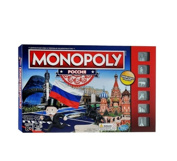 Настольная Игра Монополия Россия MONOPOLY Оптом