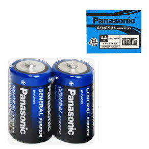 Солевые Батарейки Panasonic R20 1.5V Оптом