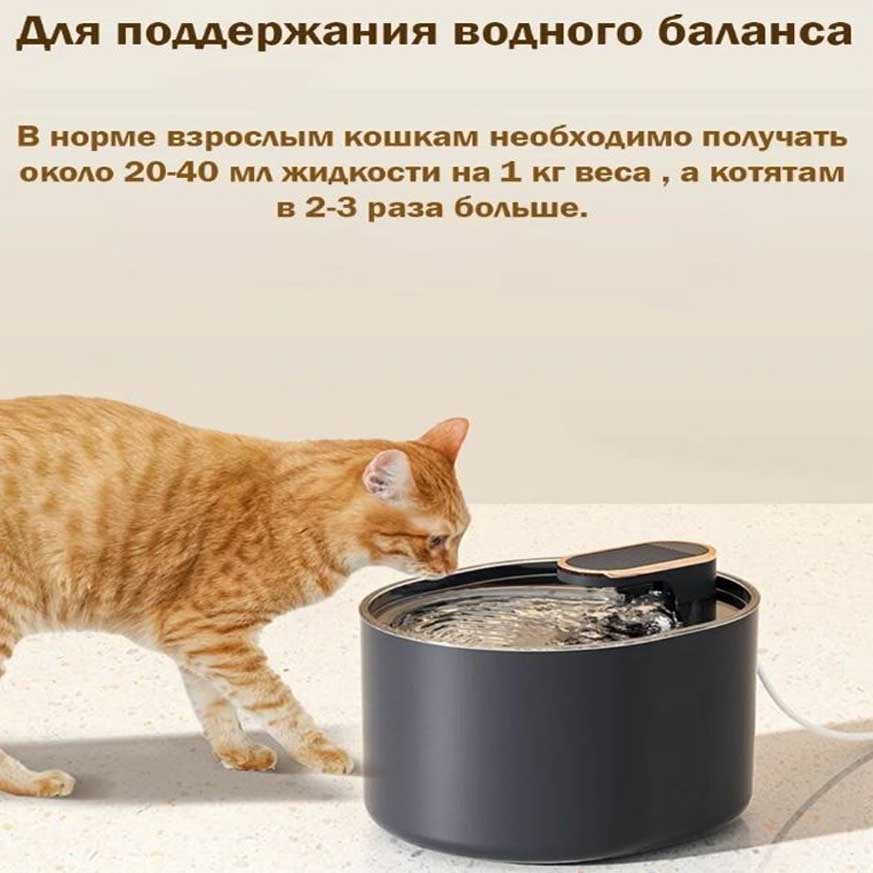 Автоматическая Поилка Для Животных Pet Water Dispenser Оптом