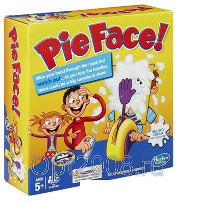 Настольная Игра Pie Face Пирог в Лицо Оптом