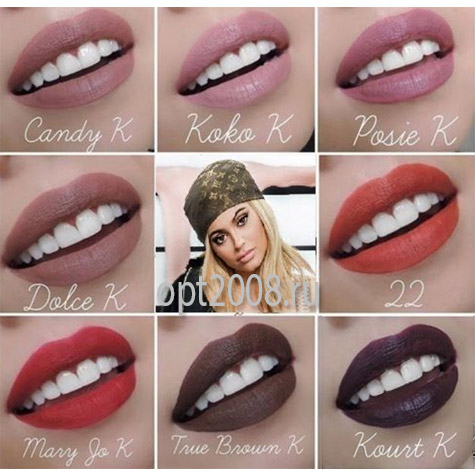 Набор  Kylie Jenner Lip Kit 2 в 1 Оптом