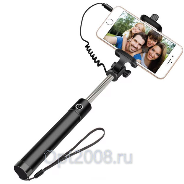 Монопод Проводной Selfie Stick 360° Оптом