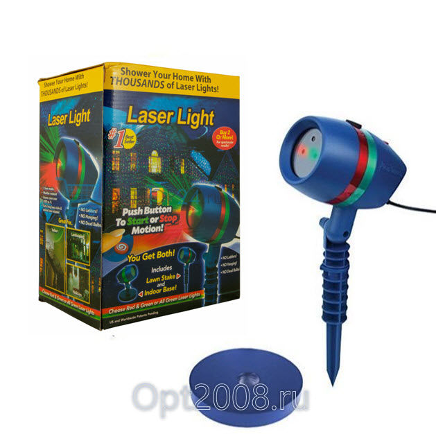 Лазерный Новогодний Проектор Laser Light Оптом