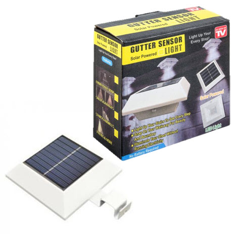 Уличный Сенсорный Светильник Gutter Sensor Light Оптом