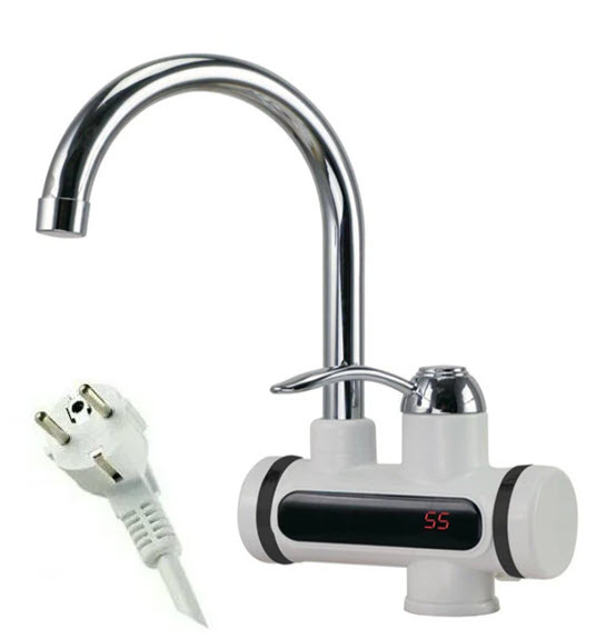  Кран-водонагреватель Проточный с Душем Instant Electric Heating Water Faucet Shower Оптом