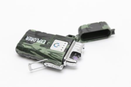 Электроимпульсная USB Зажигалка Explorer Оптом