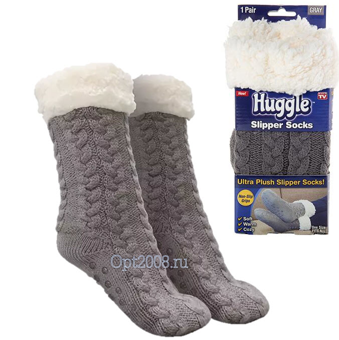 Тапочки-Носки Huggle Slipper Socks Оптом