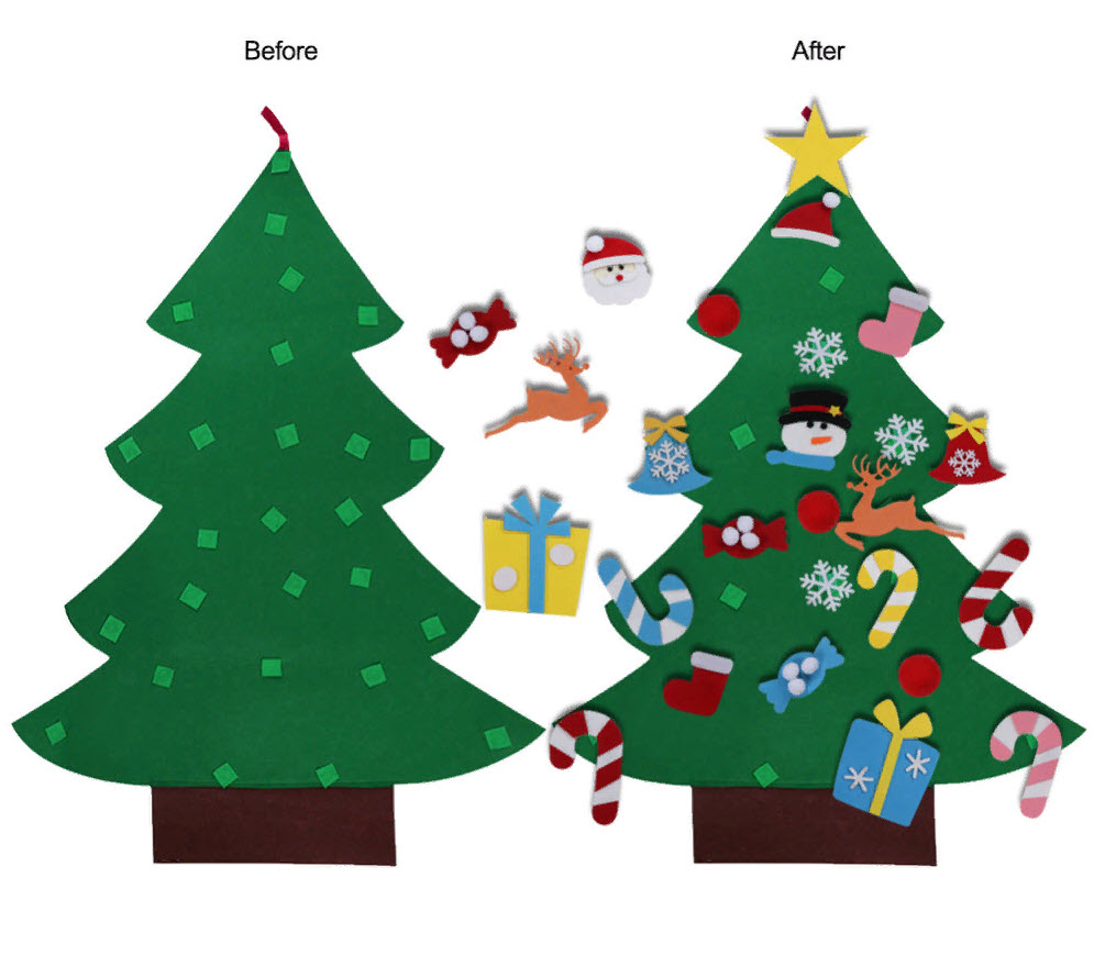 Рождественская Настенная Елка Creative Christmas Tree Оптом