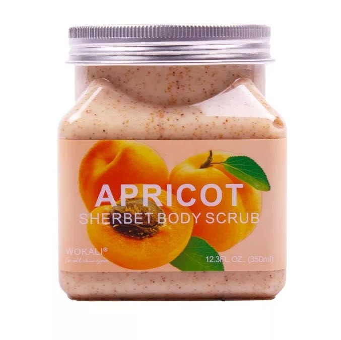 Скраб для Тела Wokali Apricot Sherbet Body Scrub 350 г Оптом