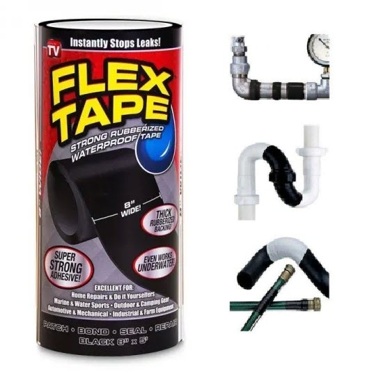 Сверхсильная Клейкая Лента Flex Tape 20 см Оптом