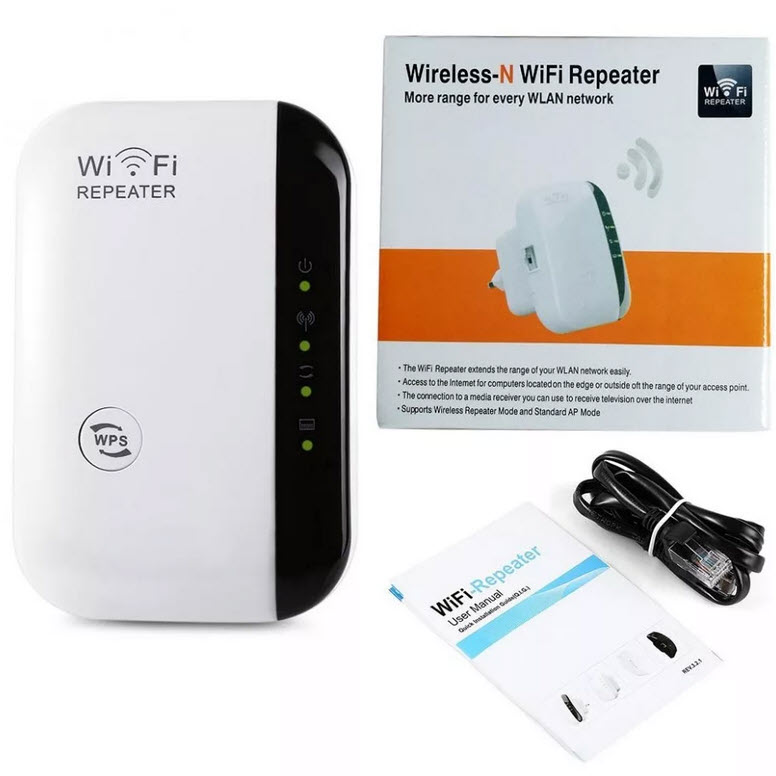 Усилитель Wi-Fi Сигнала Wireless-N Wifi Repeater Оптом