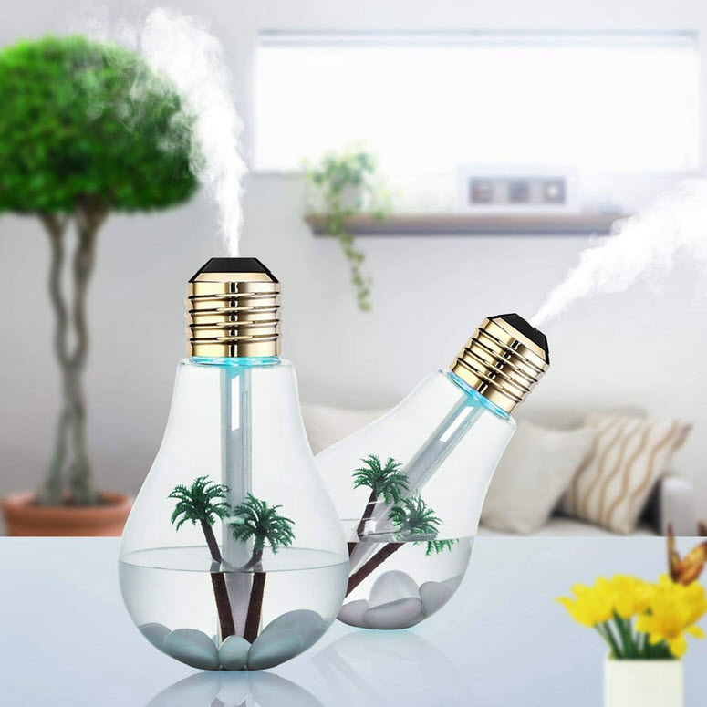Увлажнитель Воздуха Лампа Bulb Humidifier Оптом