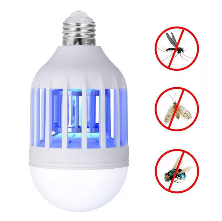 Светодиодная Лампа с Ловушкой для Комаров Zapp Light Оптом