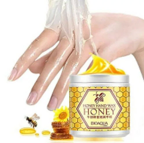 Маска-пленка для рук BioAqua Honey Hand Wax Mask Оптом
