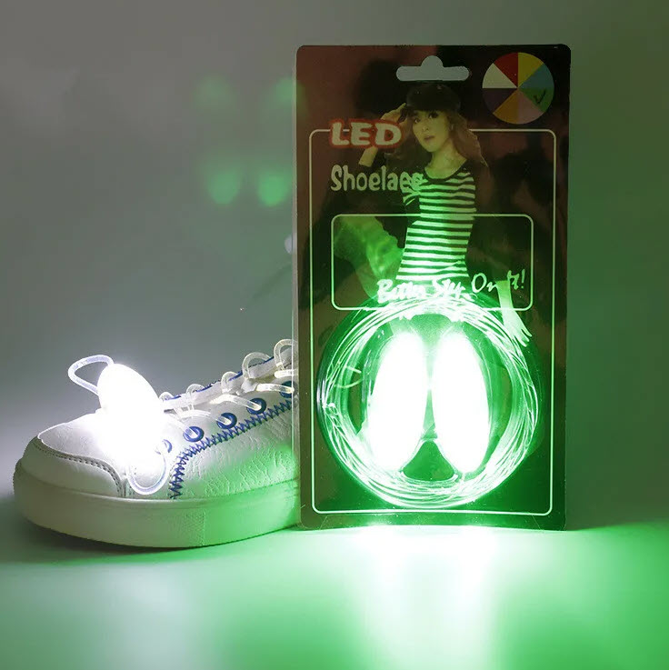 Светящиеся Шнурки LED Shoelace Оптом