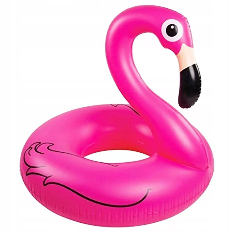 Надувной Круг Розовый Фламинго 90см Оптом