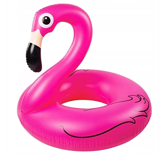 Надувной Круг Розовый Фламинго 90см Оптом