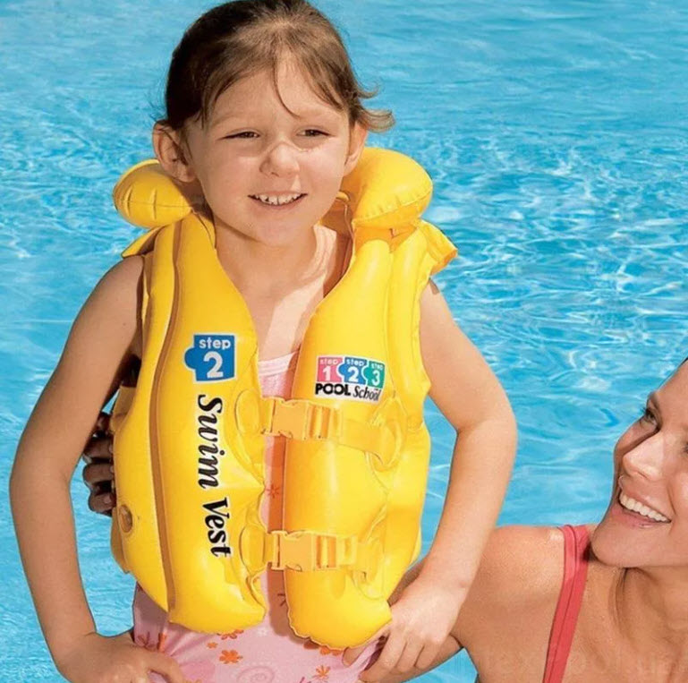 Жилет для плавания Swimming Vest до 6-и лет Оптом 
