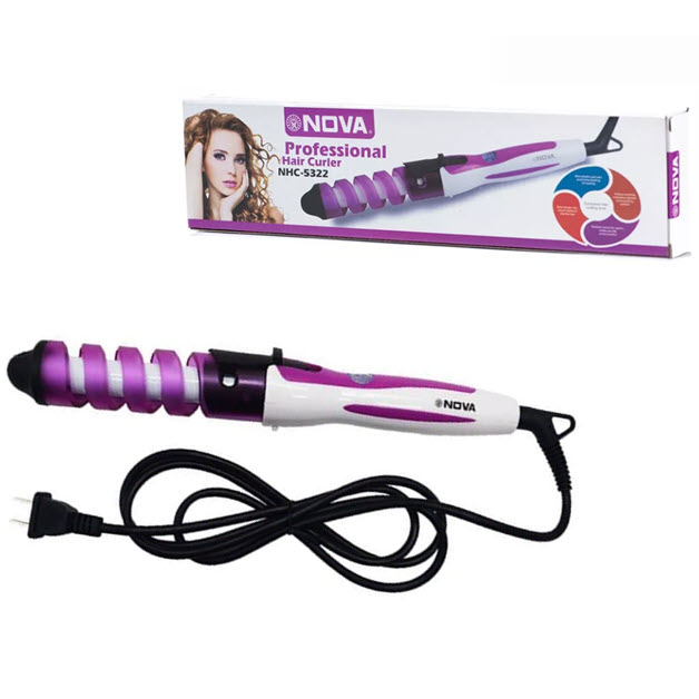 Спиральная Плойка Nova Professional Hair Curler Оптом