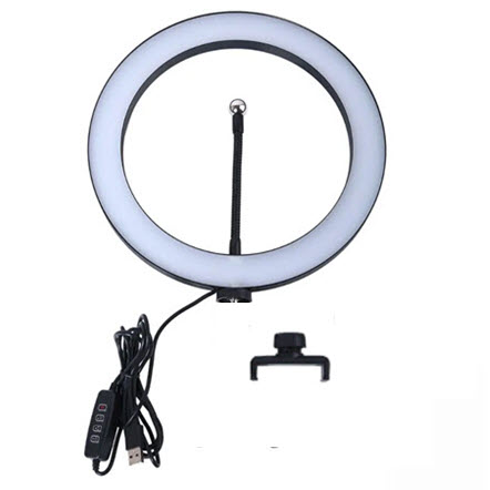 Кольцевая Лампа LED Ring USB 26 см без штатива Оптом